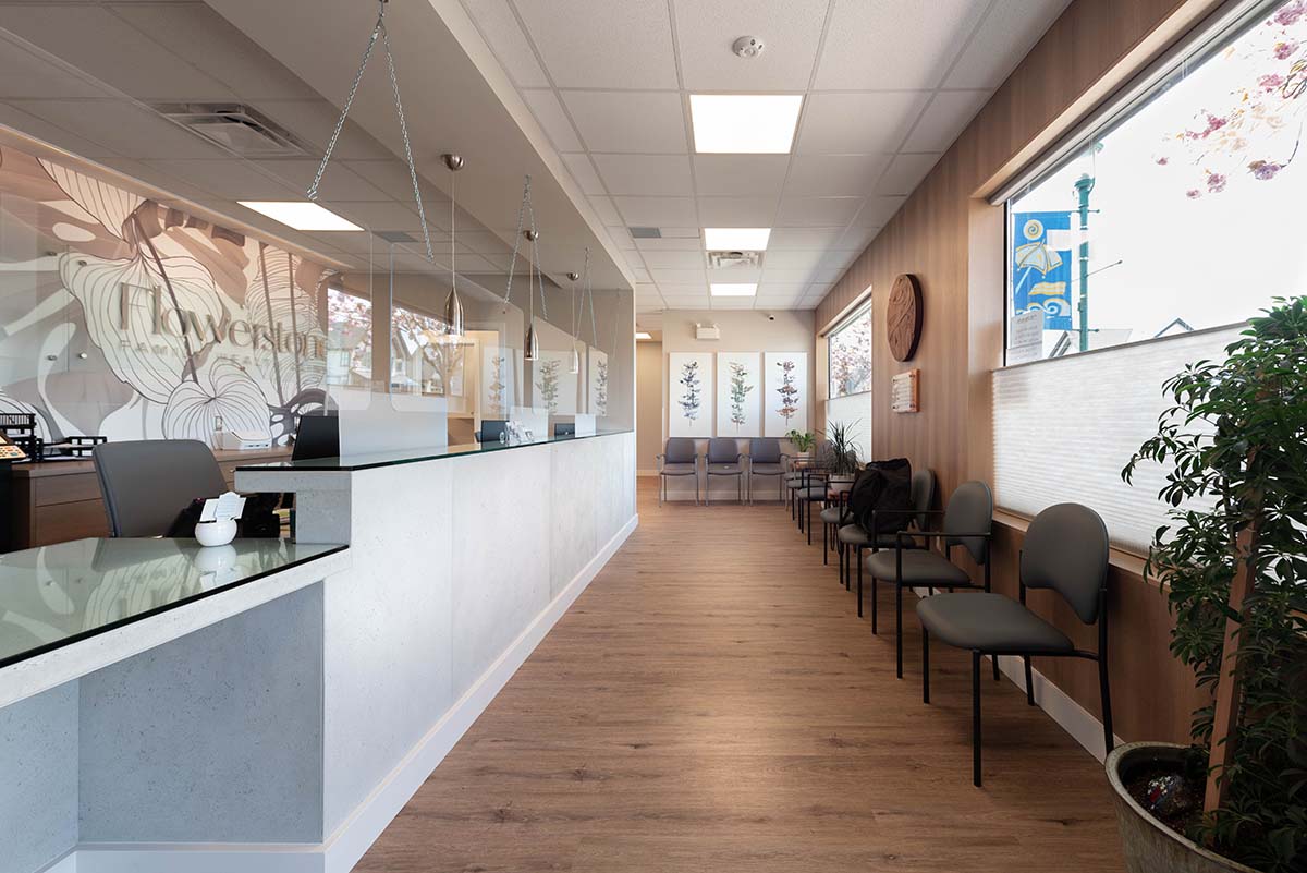 Inside Flowerstone Family Health Clinic